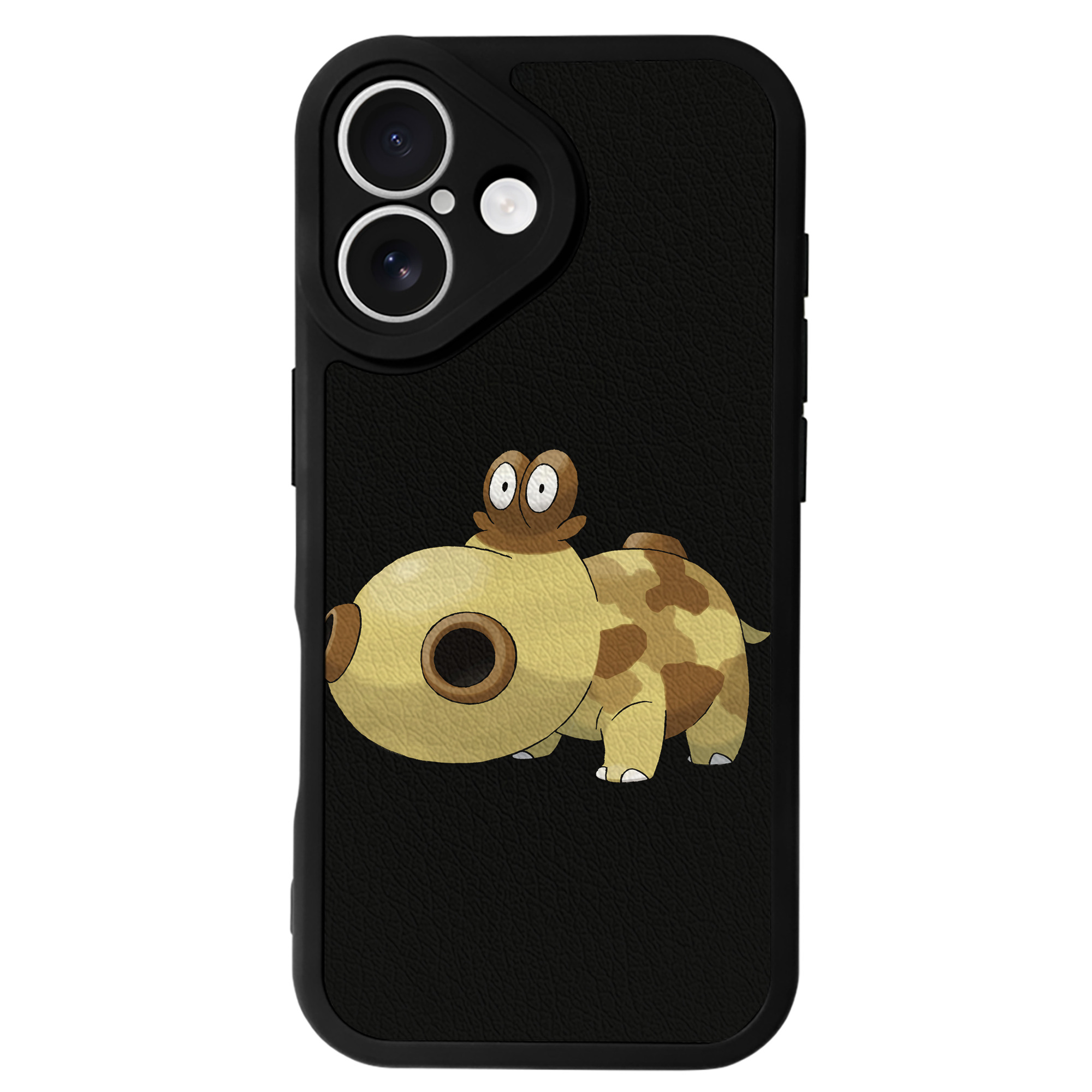 （画像用） ポケットモンスター Pokémon 【iPhone 16シリーズ対応】シリコンスマホケース（レザー調） 材質：シリコン